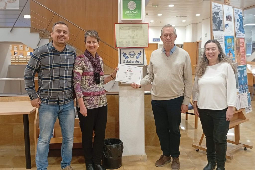 Donación Biblioteca al Banco de Alimentos de Zaragoza